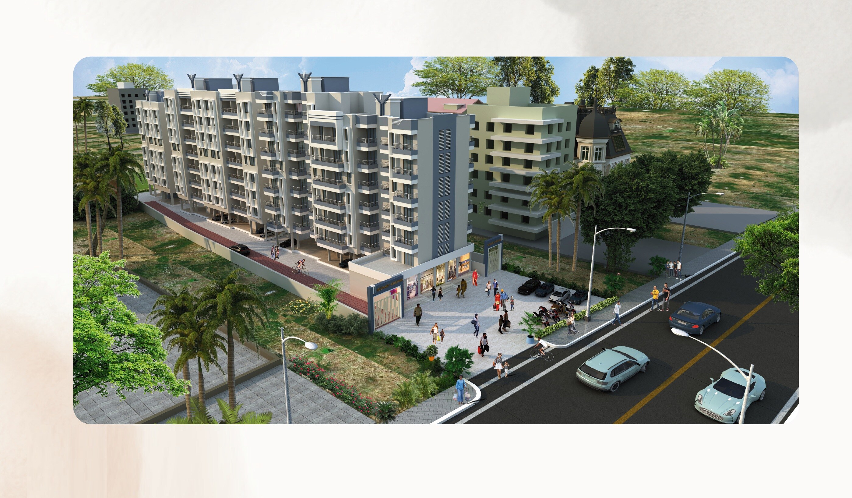 Vedaant Ashiyana Apartment Exteriors 2