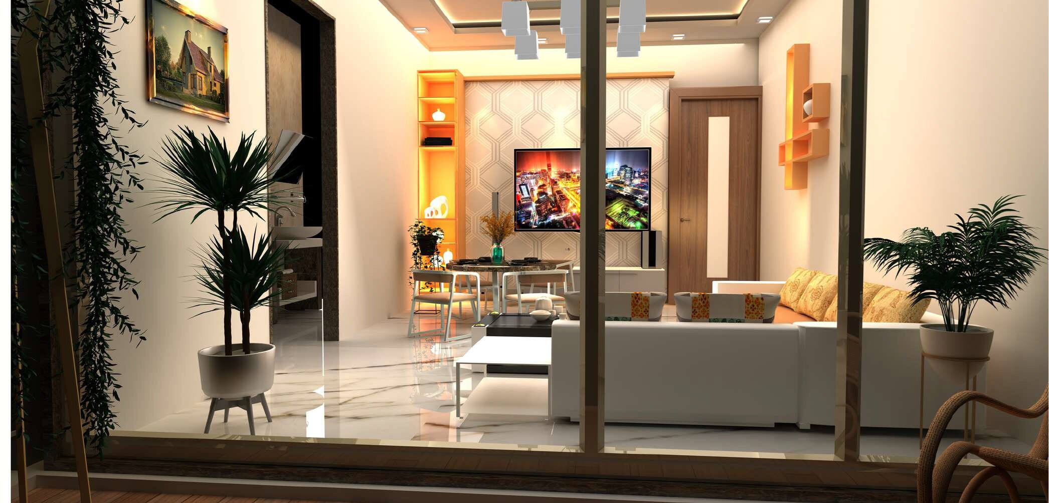 Vedaant Meadows Apartment Interiors 2