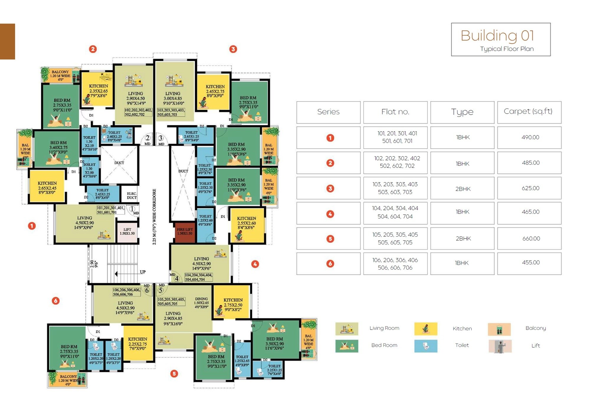 Vedaant Meadows Floor Plans