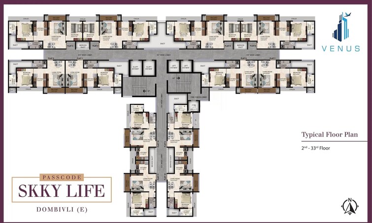 Venus Skky City Floor Plans 1