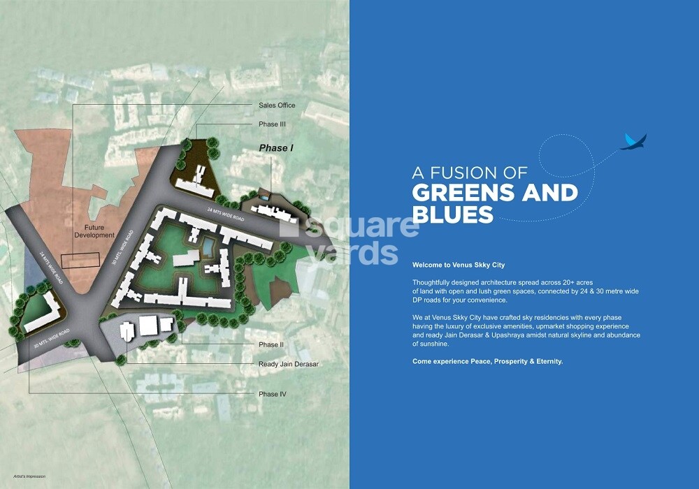 Venus Skky City Master Plan Image