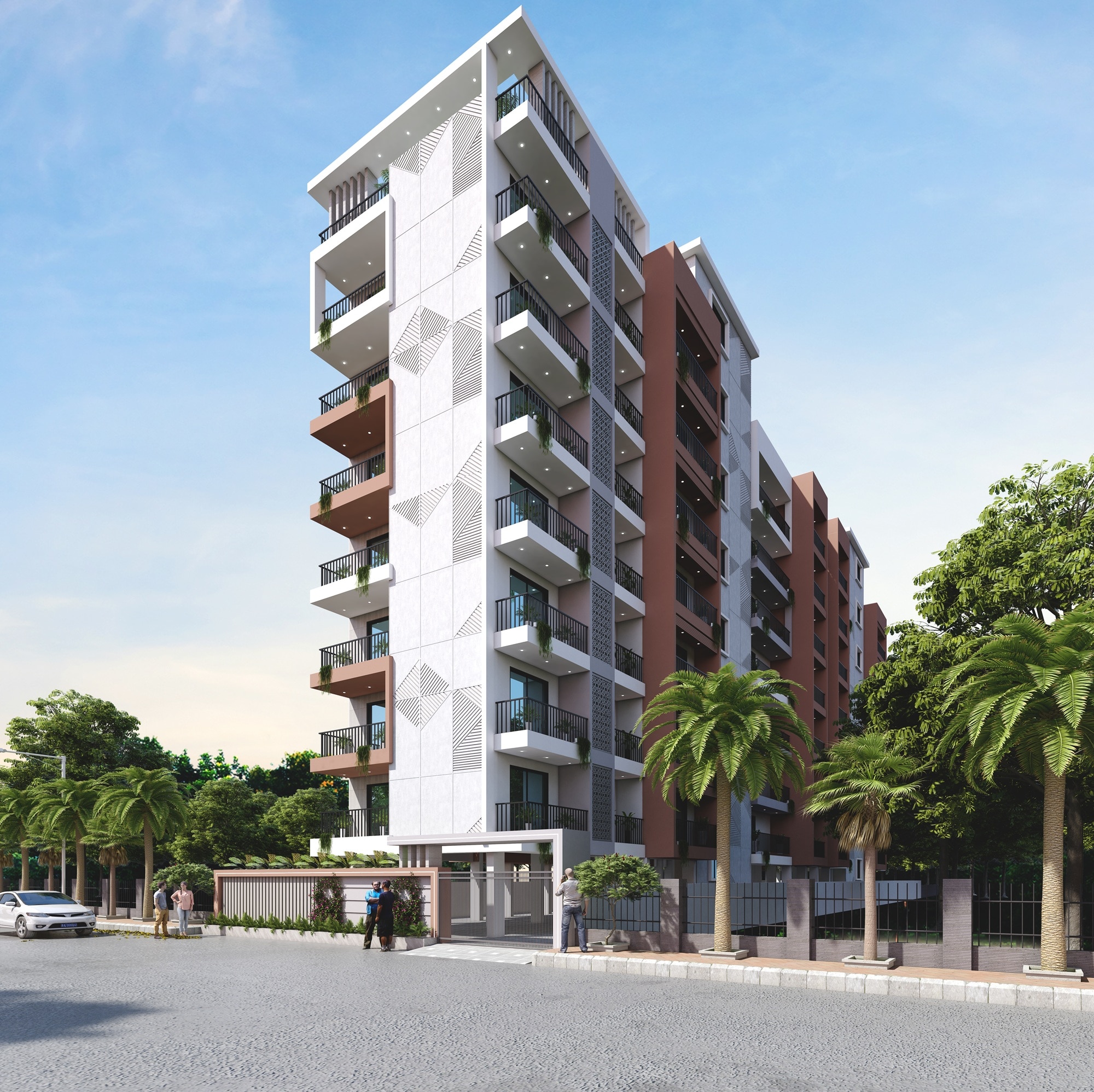 Veritas Parshuram Tulip Apartment Exteriors 1