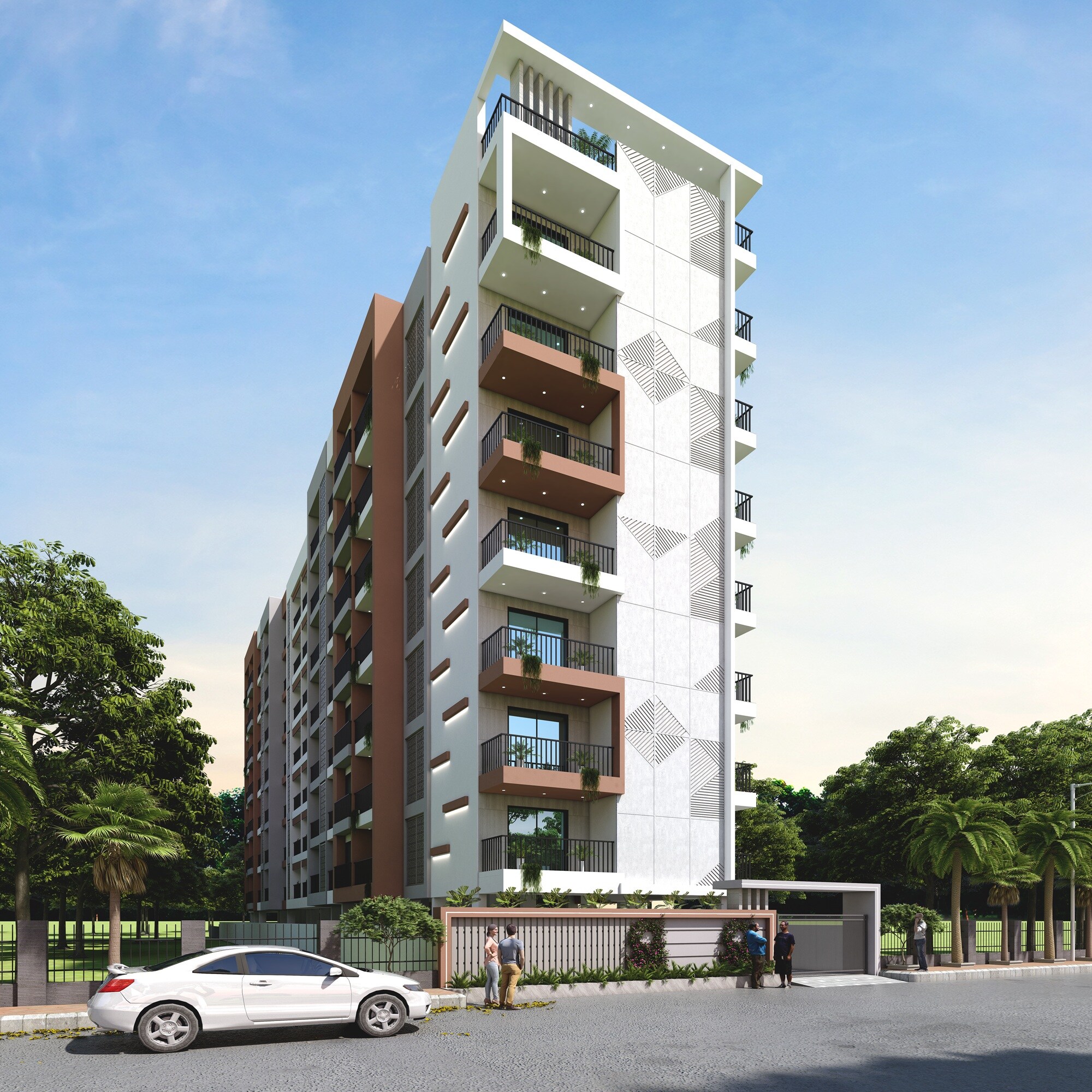 Veritas Parshuram Tulip Apartment Exteriors 2