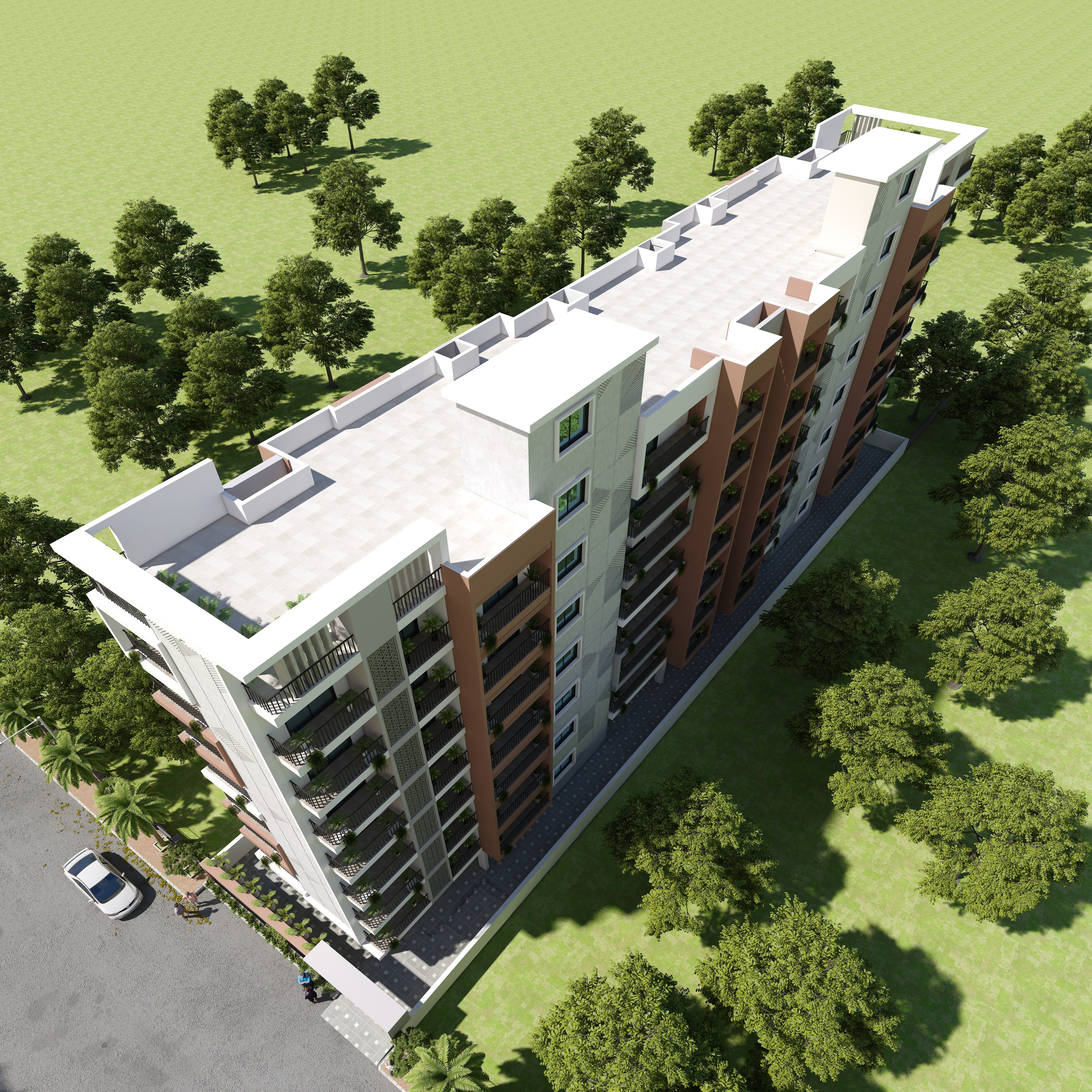 Veritas Parshuram Tulip Tower View