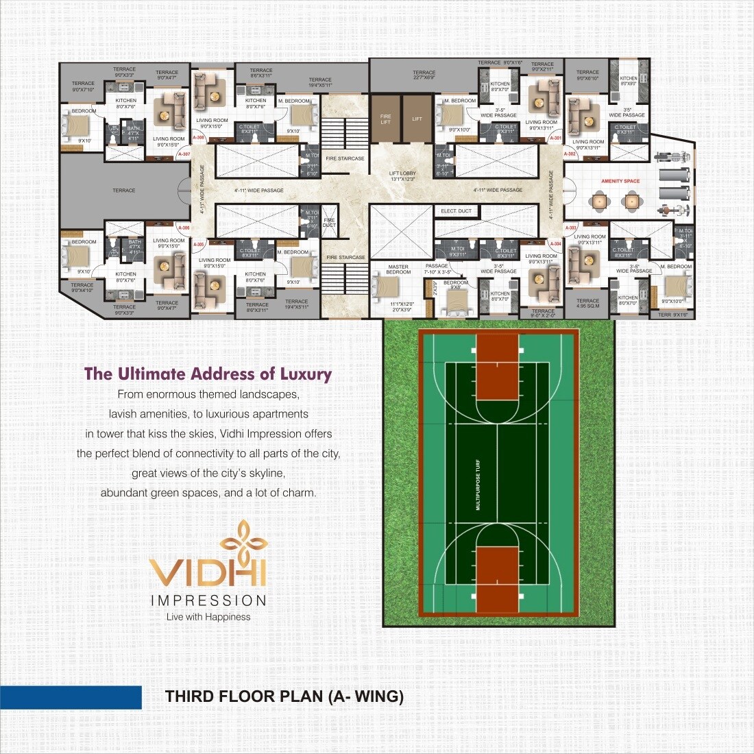 Vidhi Impression Floor Plans 1