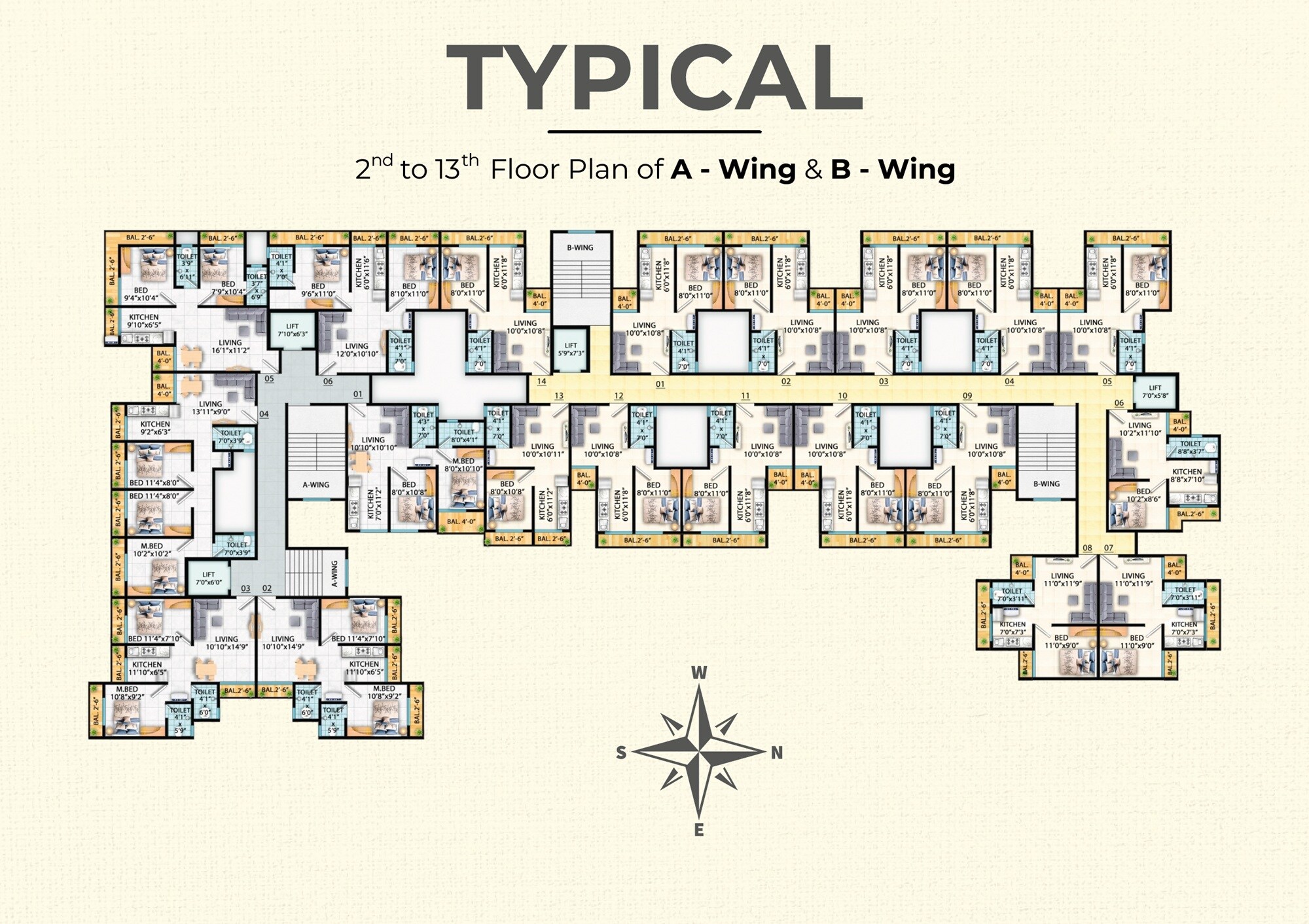 Vidisha Shambhu Shankar Residency Floor Plans