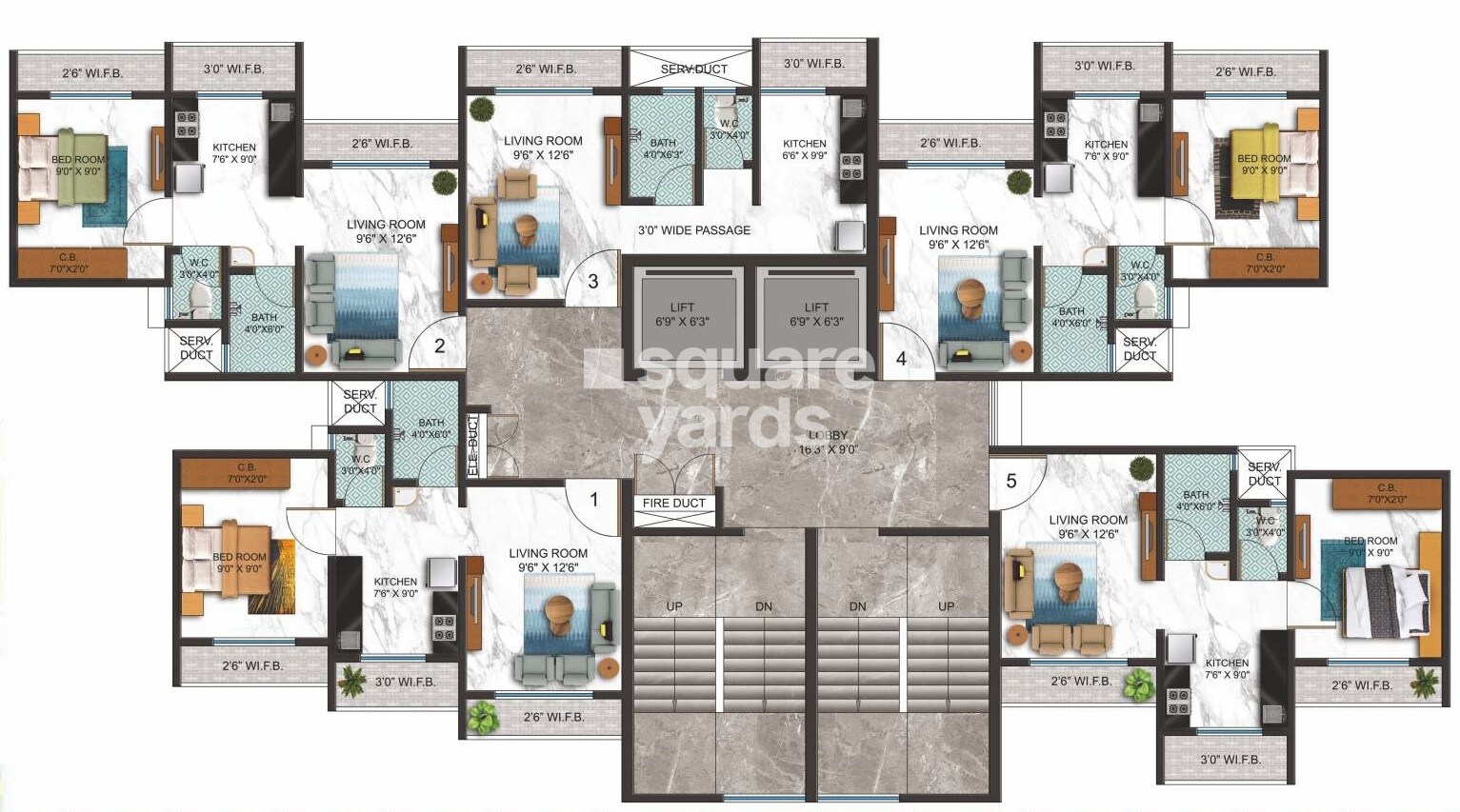 Vighanhartha Sankalp Residency Floor Plans