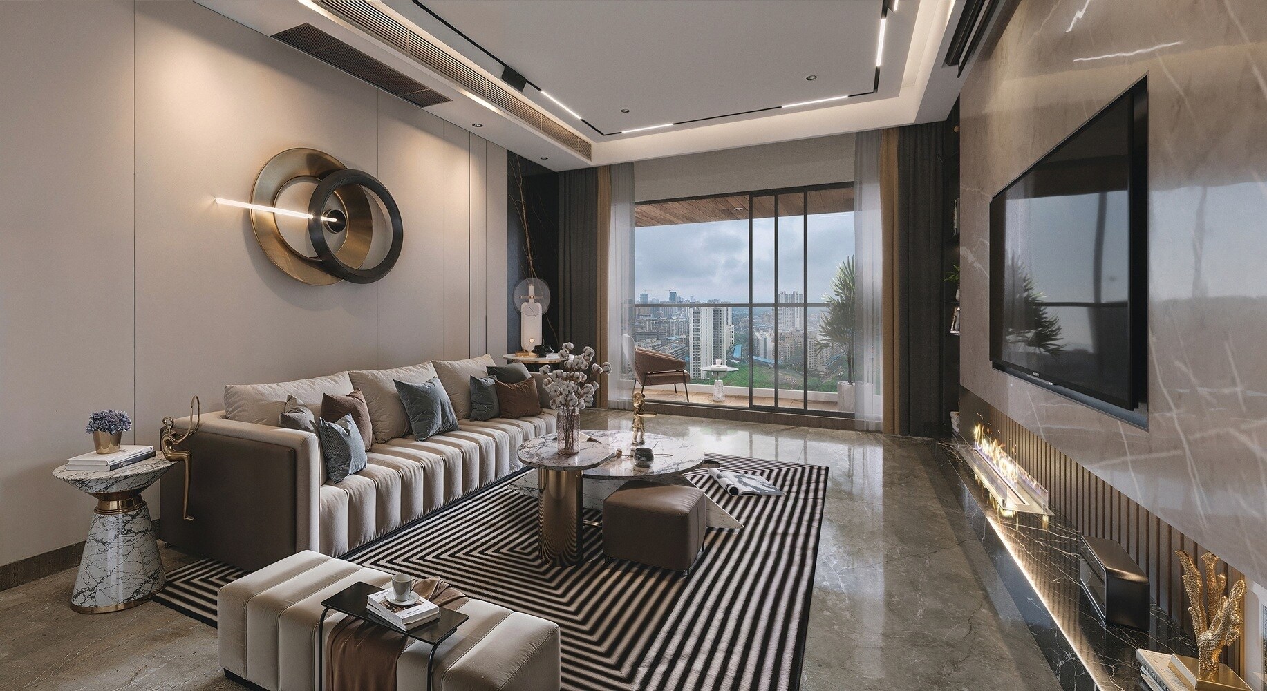 Vihang Avaana Apartment Interiors 1