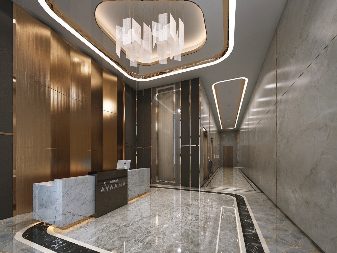 Vihang Avaana Lift Lobby Image