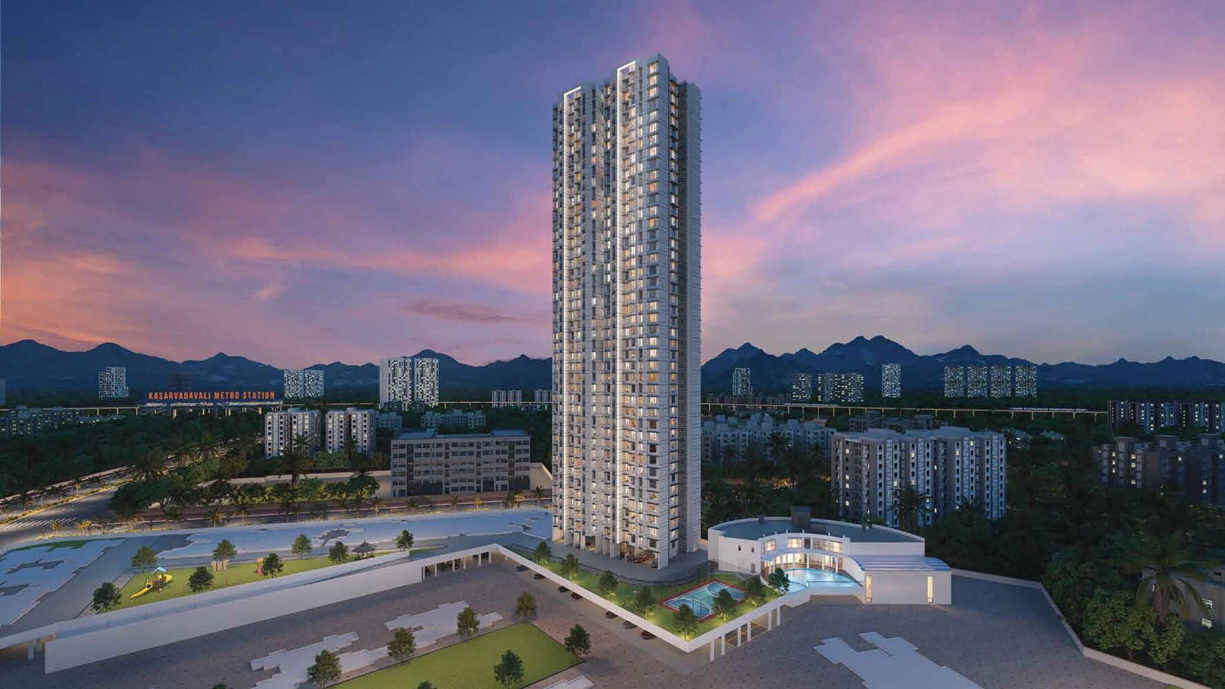 Vihang Elysia Apartment Exteriors