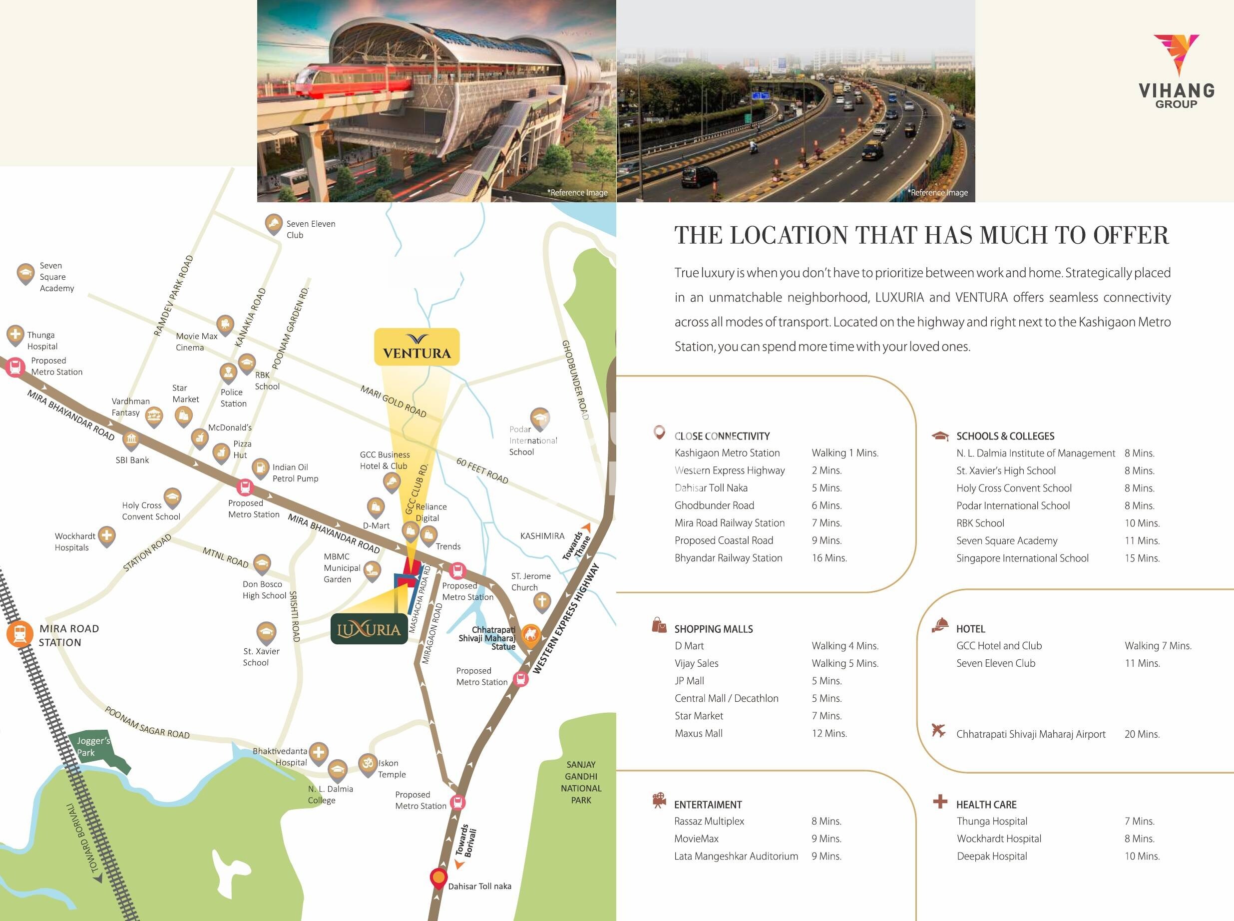 Vihang Luxuria Location Image