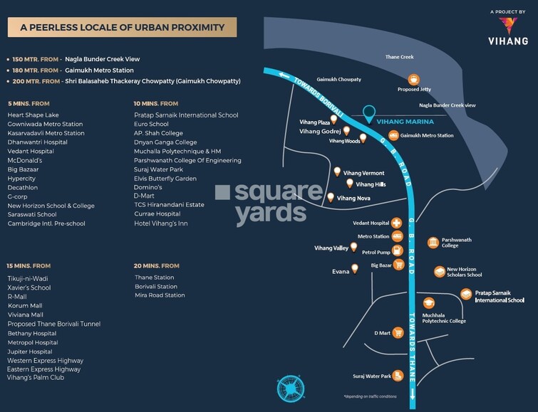 Vihang Marina Location Image