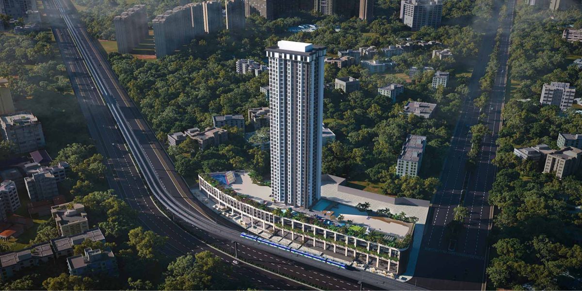 Vihang Opus residential project in Ghodbunder Road