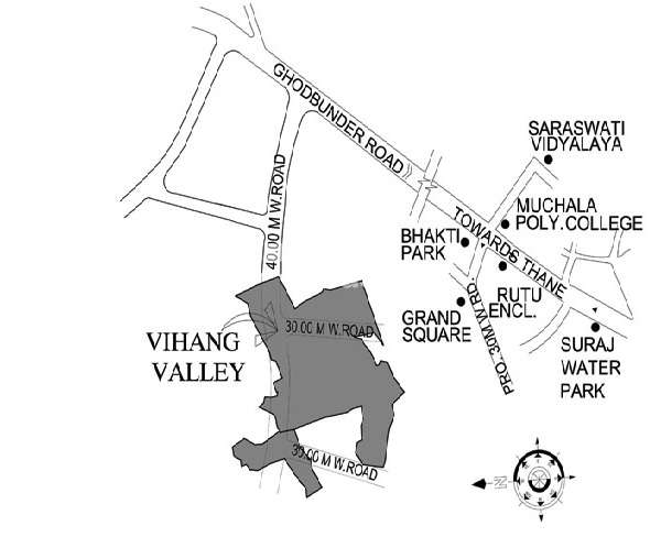 vihang valley indus project location image1