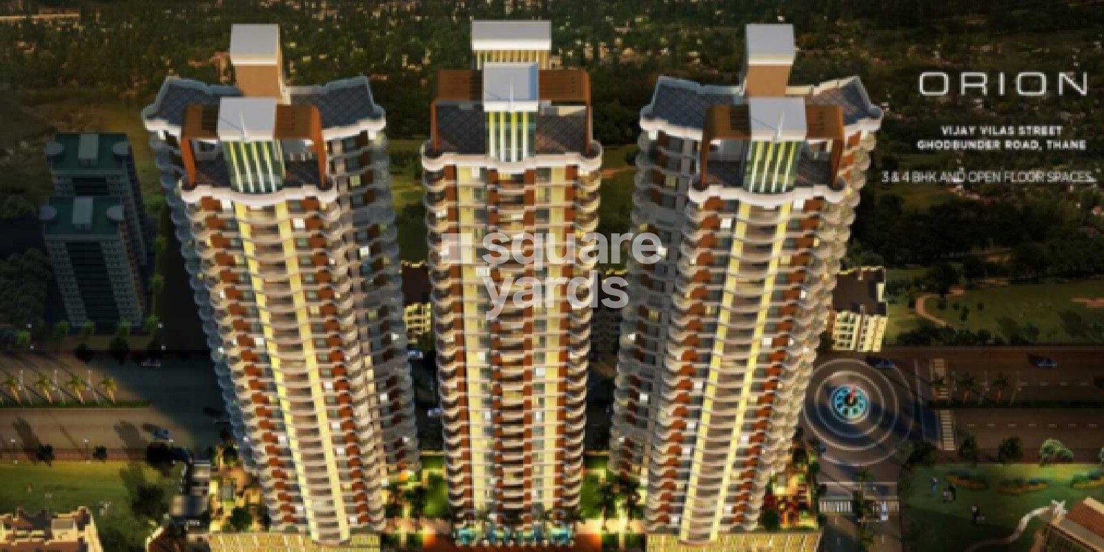 Vijay Orion III, Kavesar, Thane
