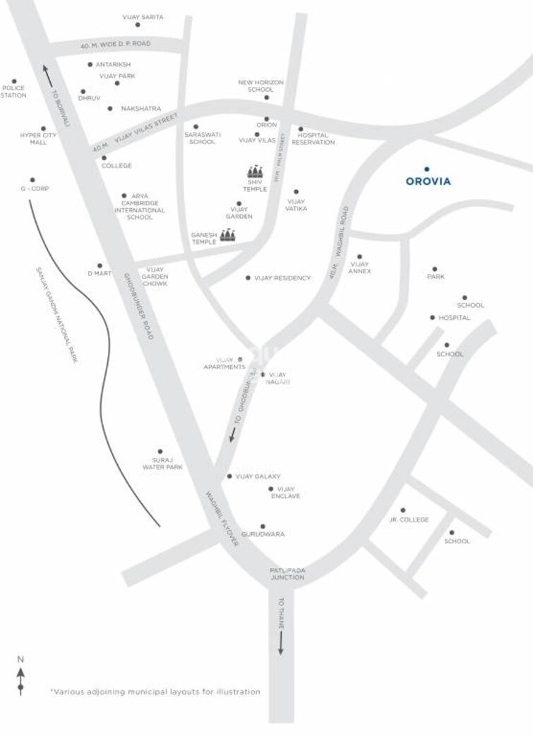 Vijay Orovia Location Image