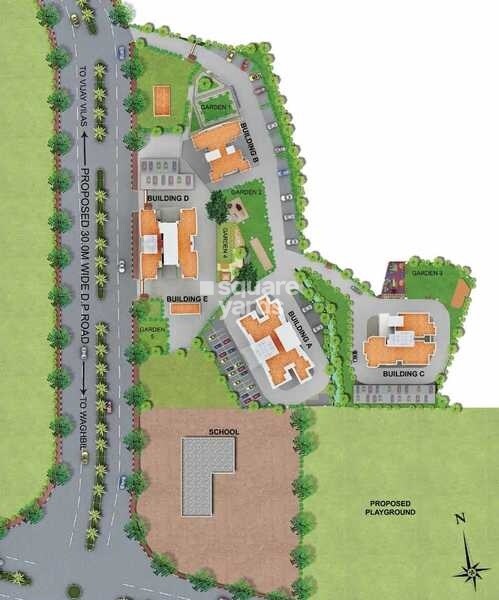 Vijay Residency Thane Master Plan Image