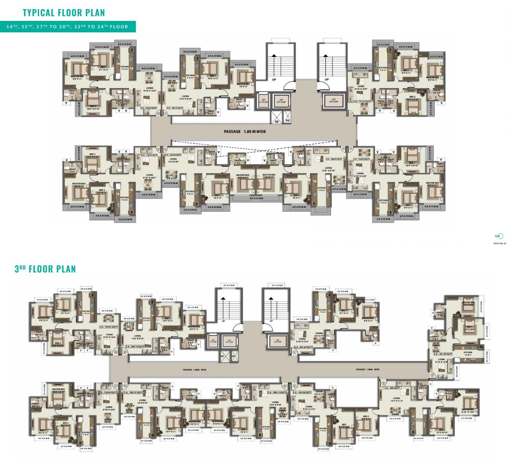 Vikas Ritz Floor Plans