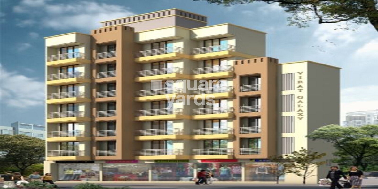 Virat Galaxy CHS residential project in Ambivali