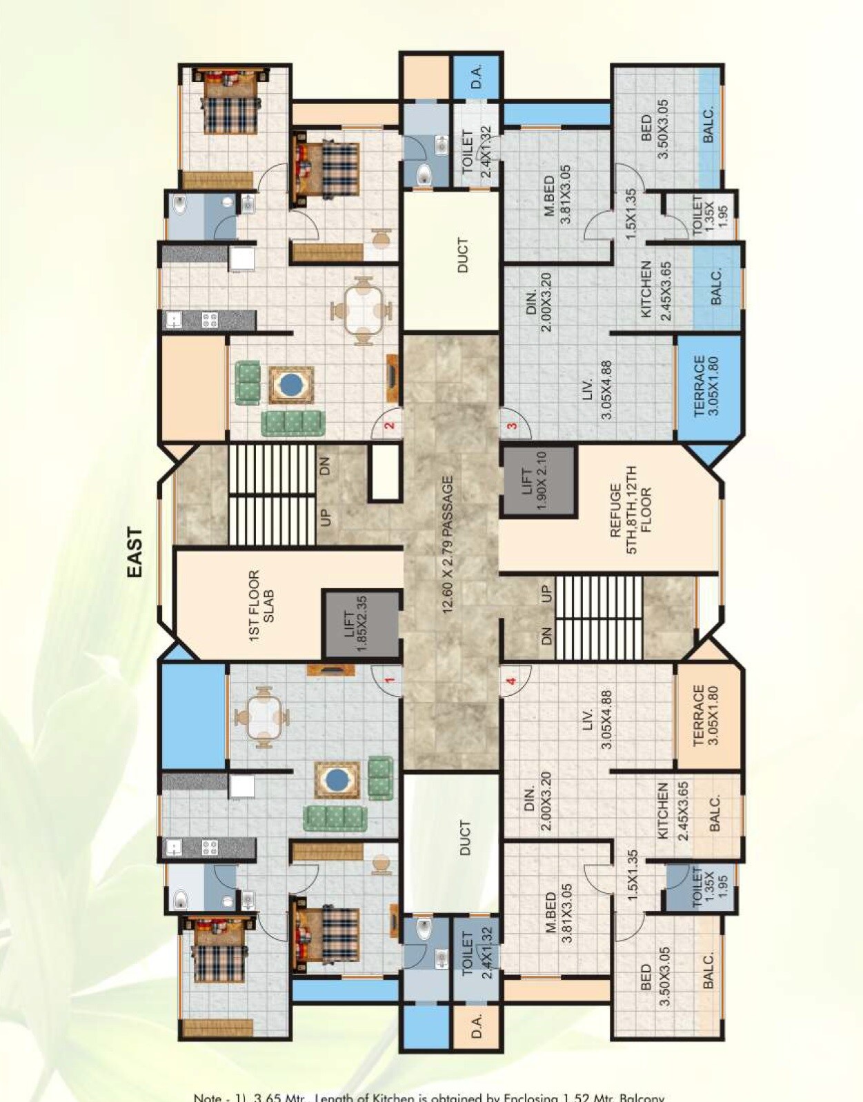 Virkar Anand Sagar Duos Floor Plans