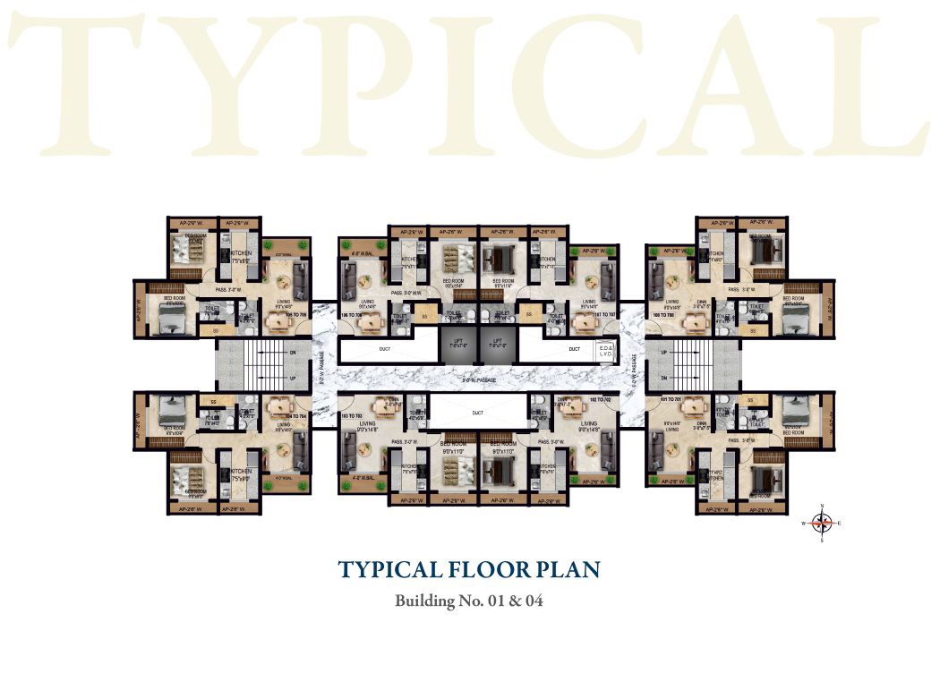 Vishnu Vertex Floor Plans 1