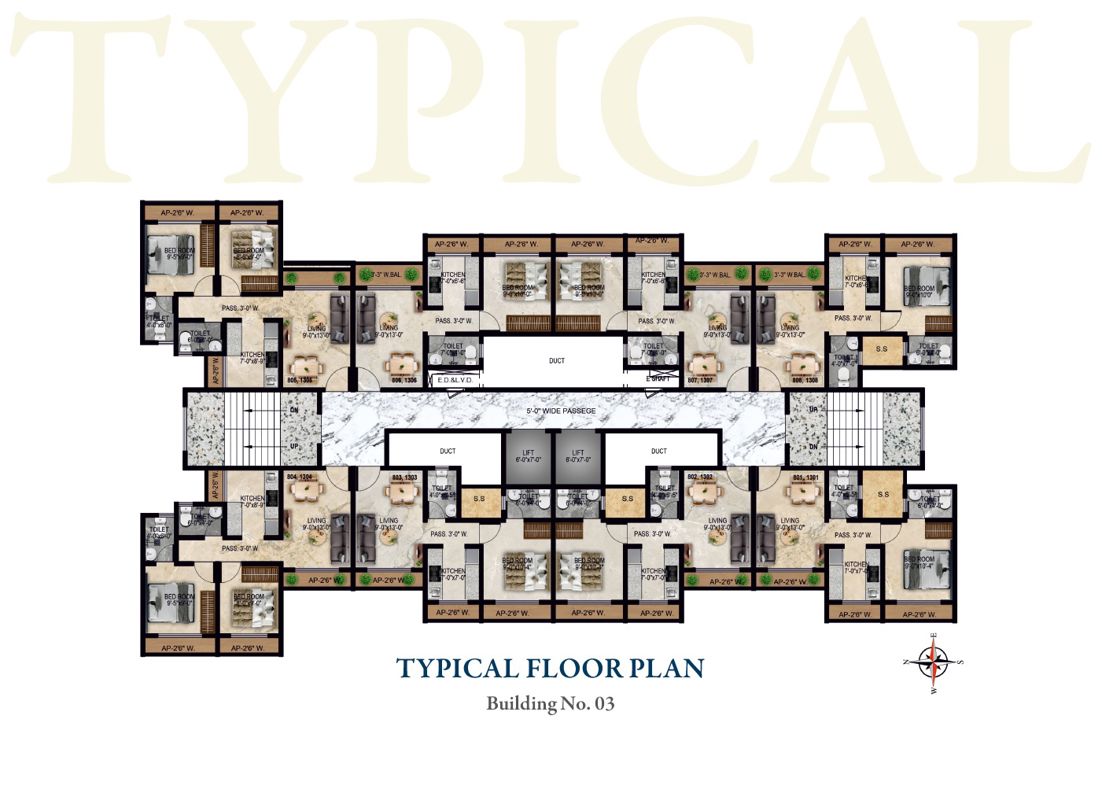Vishnu Vertex Floor Plans 2