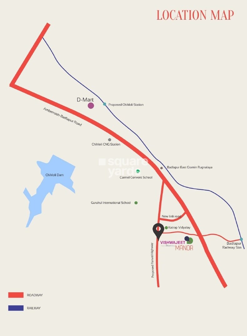 Vishwajeet Manor Location Image