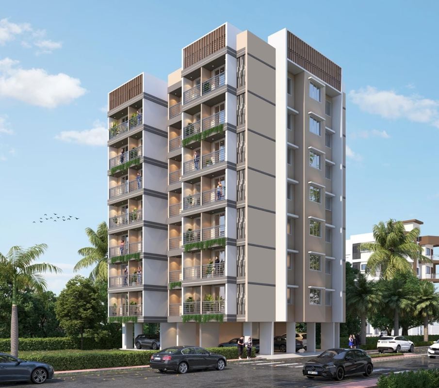 Vistara World Apartment Exteriors