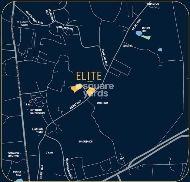 Wadhwa Elite Platina Location Image