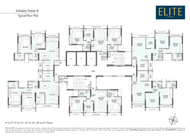 Wadhwa Elite Solitaire Floor Plans 1