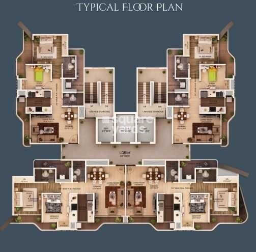 Waterfront Tropical Panache Floor Plans