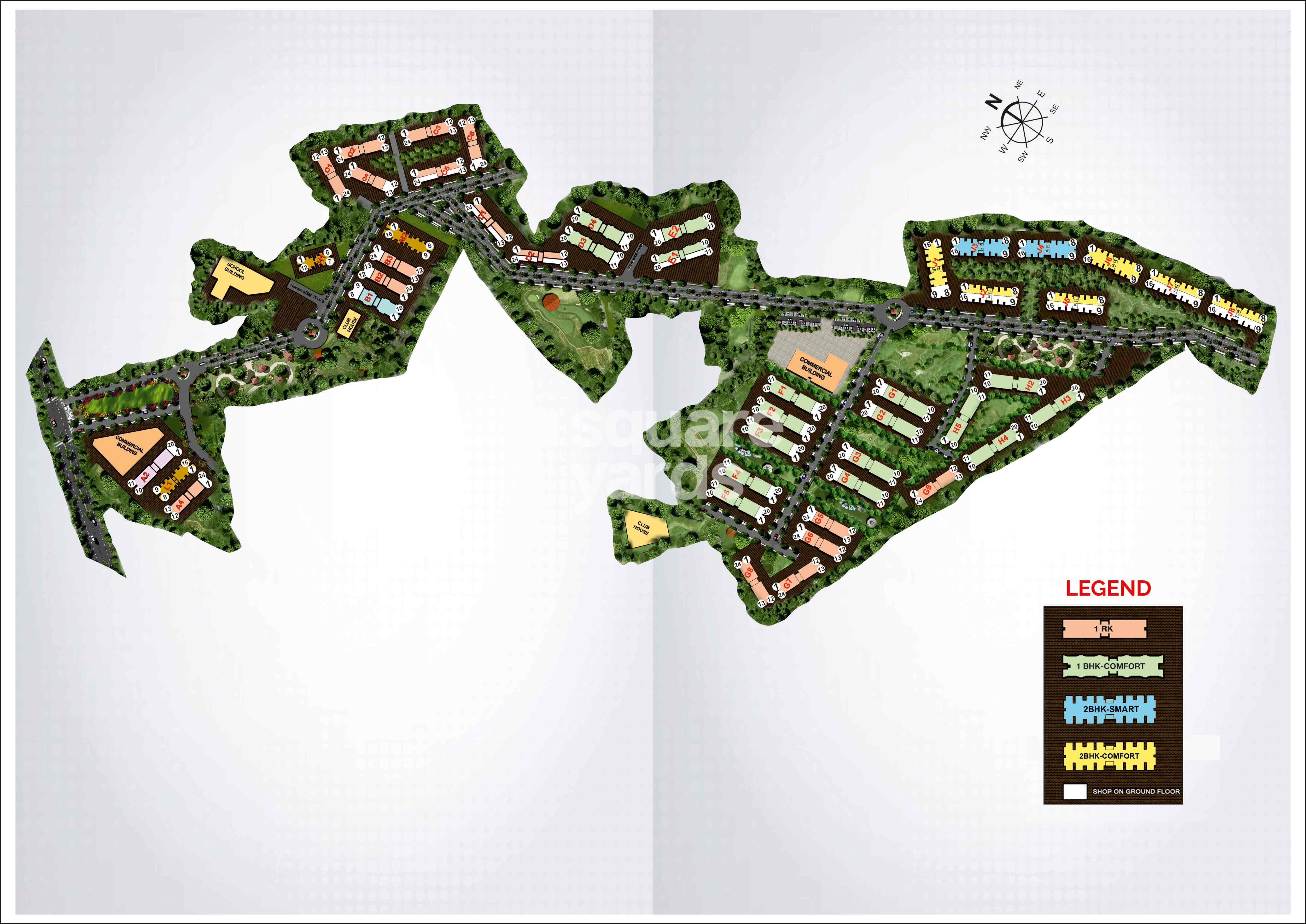 Xrbia Aashiyana City Master Plan Image