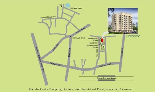 Yash Nalanda CHS Location Image