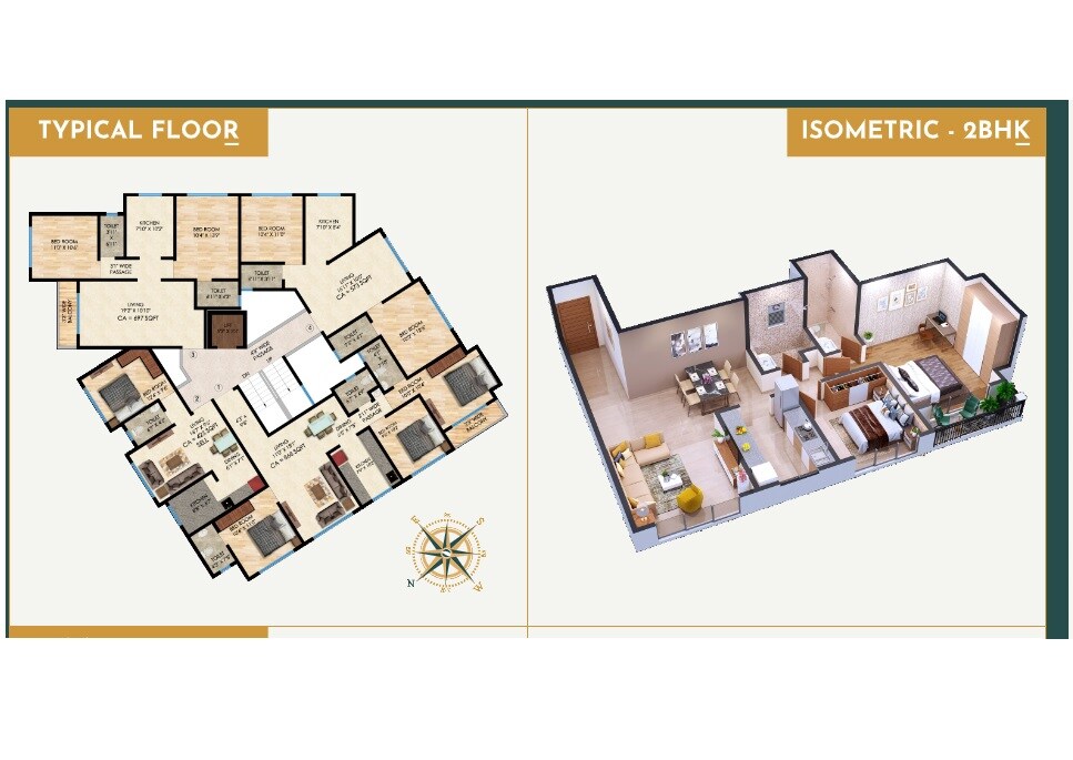 Yash Satyaneelayam CHS Floor Plans