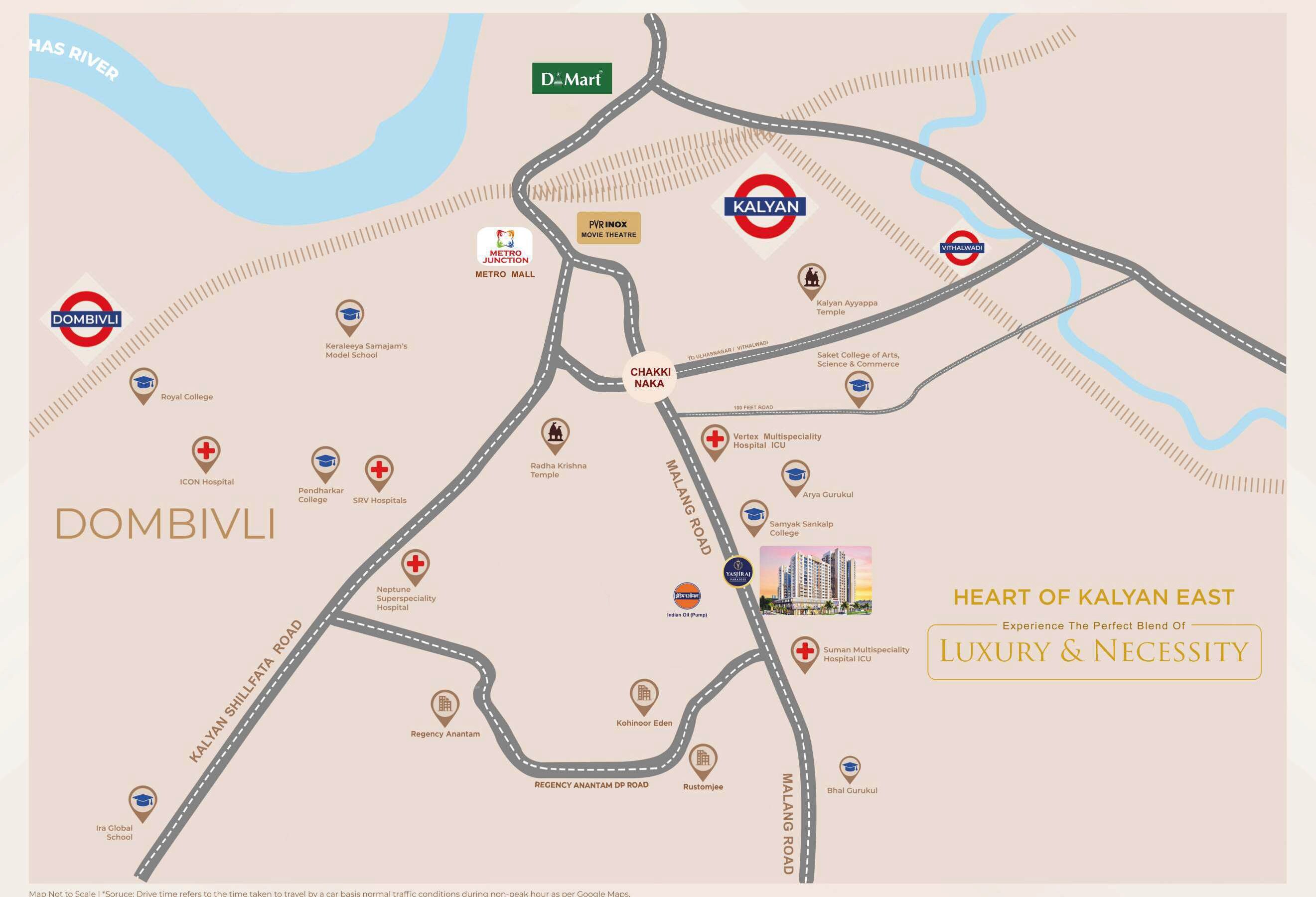 Yash Yashraj Paradise Location Image