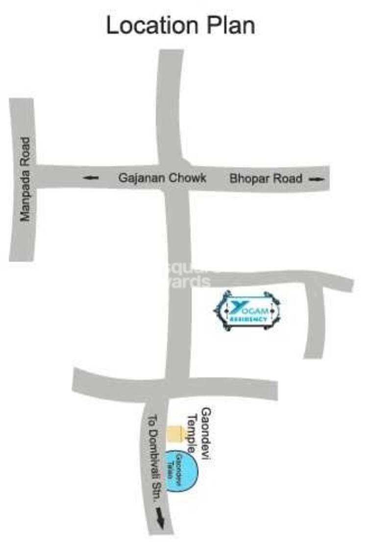 Yogam Residency Location Image