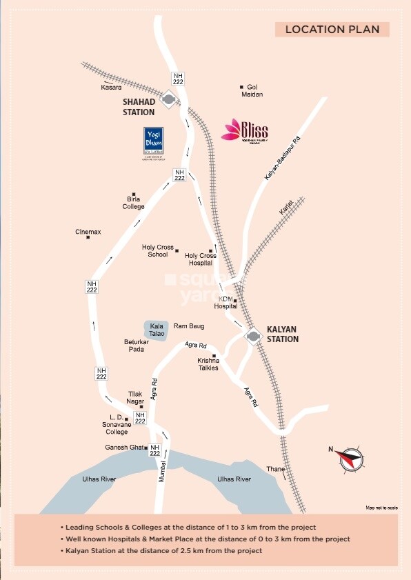 Yogi Ajmera Bliss Location Image