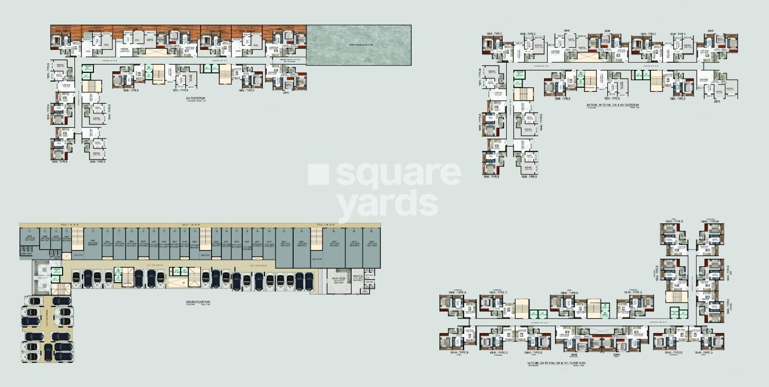 Yogi Belleza Floor Plans 2