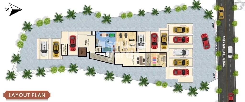 Yogi-New-Suyash-CHS_a collage of photos of a small town