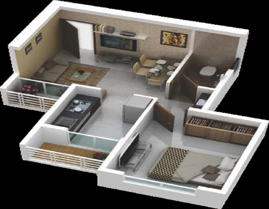 A Plus Trishul Golden Ville Floor Plans - Badlapur West, Thane