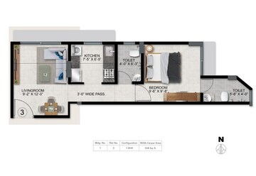  1 BHK Apartment at Ace Aristo, Kasarvadavali – for Sale