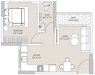 1 BHK Apartment For Resale in Ace Enclave Koliwada Thane  8083580