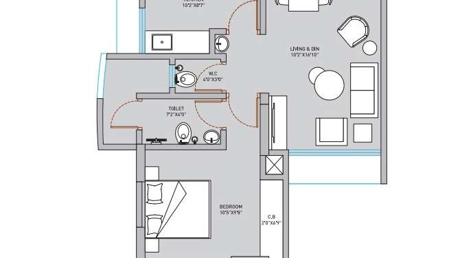 ace homes apartment 1 bhk 371sqft 20213230193250