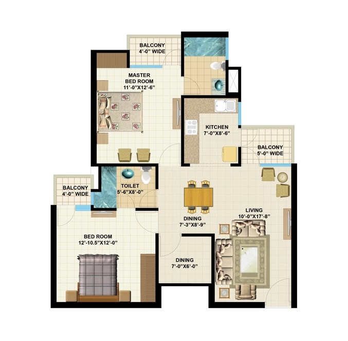 Acme Ozone Eucalyptia Floor Plans Manpada, Thane