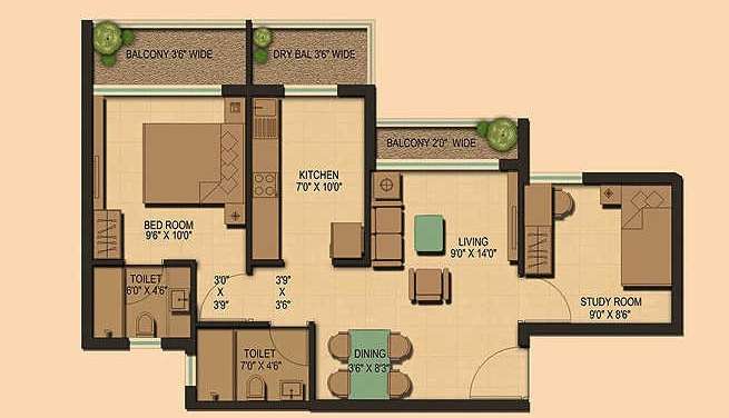 ahuja prasadam apartment 2 bhk 479sqft 20232425152401