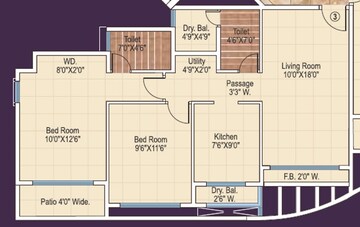 2 BHK Apartment at Ajmera New Era, Kalyan West – for Sale
