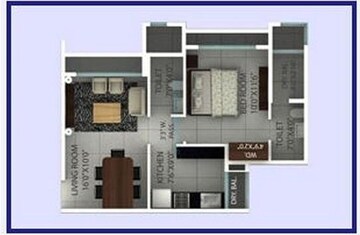  1 BHK Apartment at Ajmera Onyx, Kalyan West – for Sale