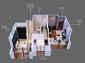  1 BHK Apartment at Anantnath And Forever City, Diva – for Rent