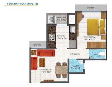  1 BHK Apartment at Arihant Aaradhya, Kalyan West – for Sale