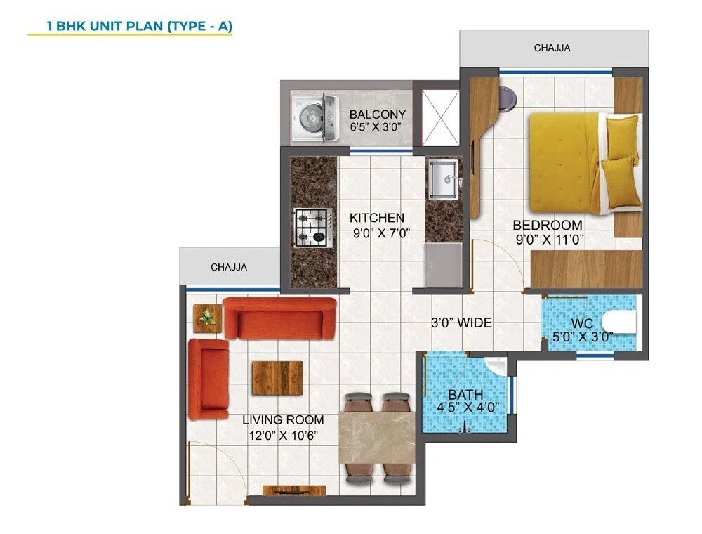 Other, arihant-aaradhya 1 Bedroom 375 Sq.Ft. Apartment In Kalyan West Thane 8733364